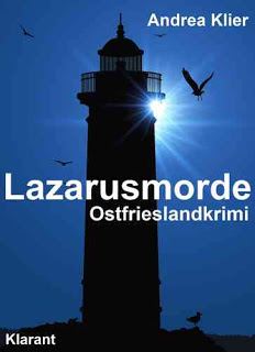 Cover des Ostfrieslandkrimis Lazarusmorde von Andrea Klier