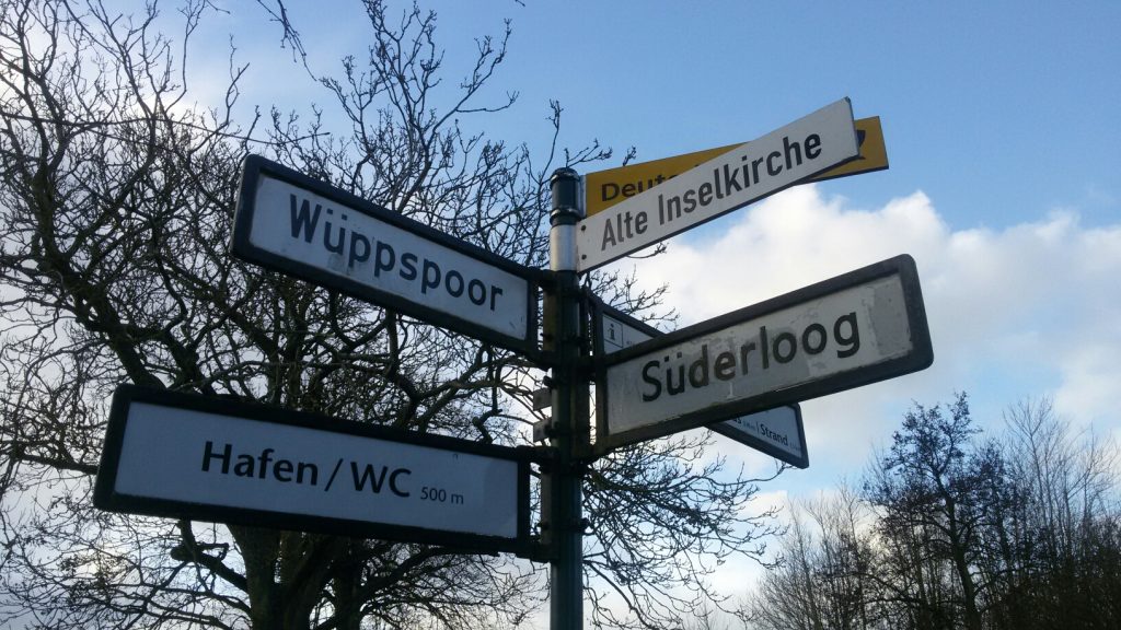 Straßennamen Spiekeroog