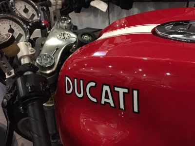 Rike fährt am liebsten Ducati!