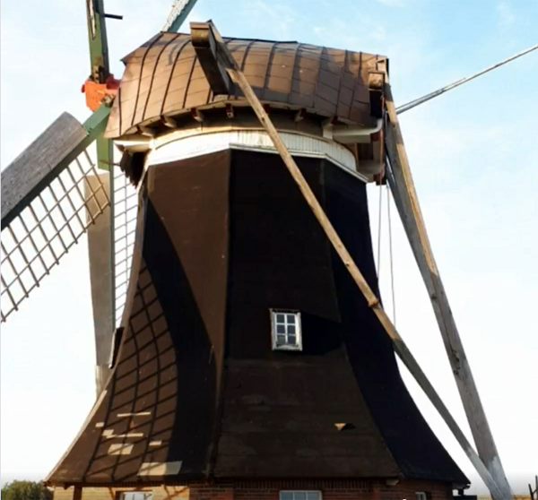 Blick auf die Mühle Südcoldinne