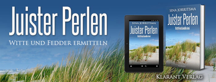 Banner, Himmel, Dünen, Bücher