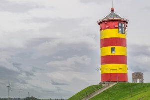 Pilsum in der Krummhörn Schauplatz der Ostfrieslandkrimis von Andreas Kriminalinski