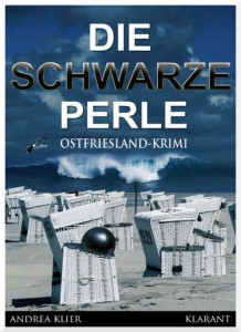 Cover des Ostfrieslandkrimis "Die schwarze Perle" von Andrea Klier