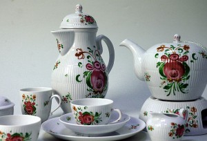 Gedeck Ostfriesische Rose