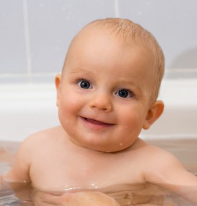 Ein glückliches Baby
