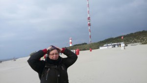 Friesenkrimi Autorin Ele Wolff auf Borkum