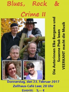 Blues Rock and Crime II Flyer