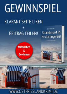 Gewinnspiel OstfriesenkrimiStrandmord in Neuharlingersiel