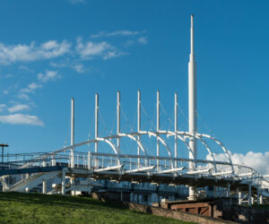 Deichbrücke in Bensersiel