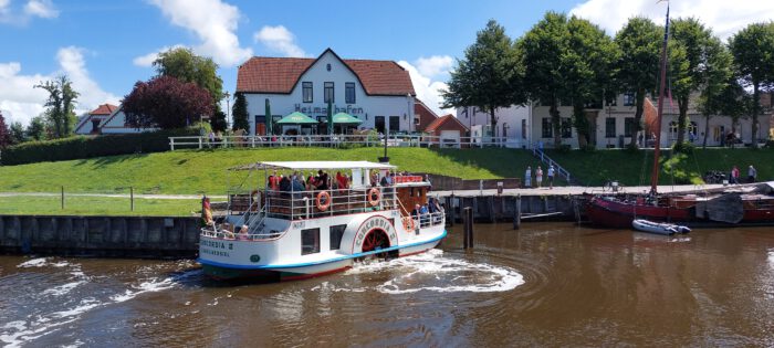 Concordia II - Raddampfer auf der Harle