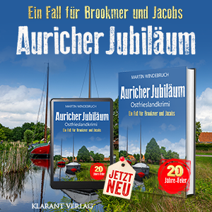 Auricher Jubiläum Martin Windebruch Ostfrieslandkrimi