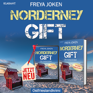 Norderney Gift Ostfrieslandkrimi Freya Joken